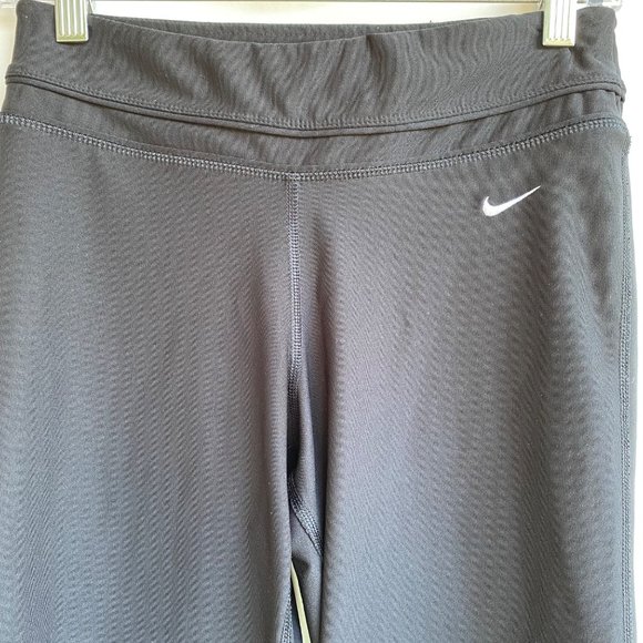 Nike Pro Dri Fit BE STRONG Womens Size XS Leggings Capri Pants Black Running - Picture 10 of 10